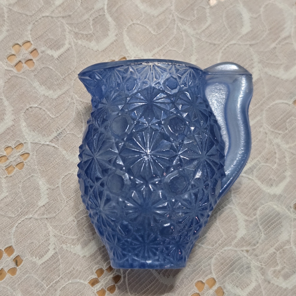 Vintage Le Smith Mini Glass Toothpick Holder